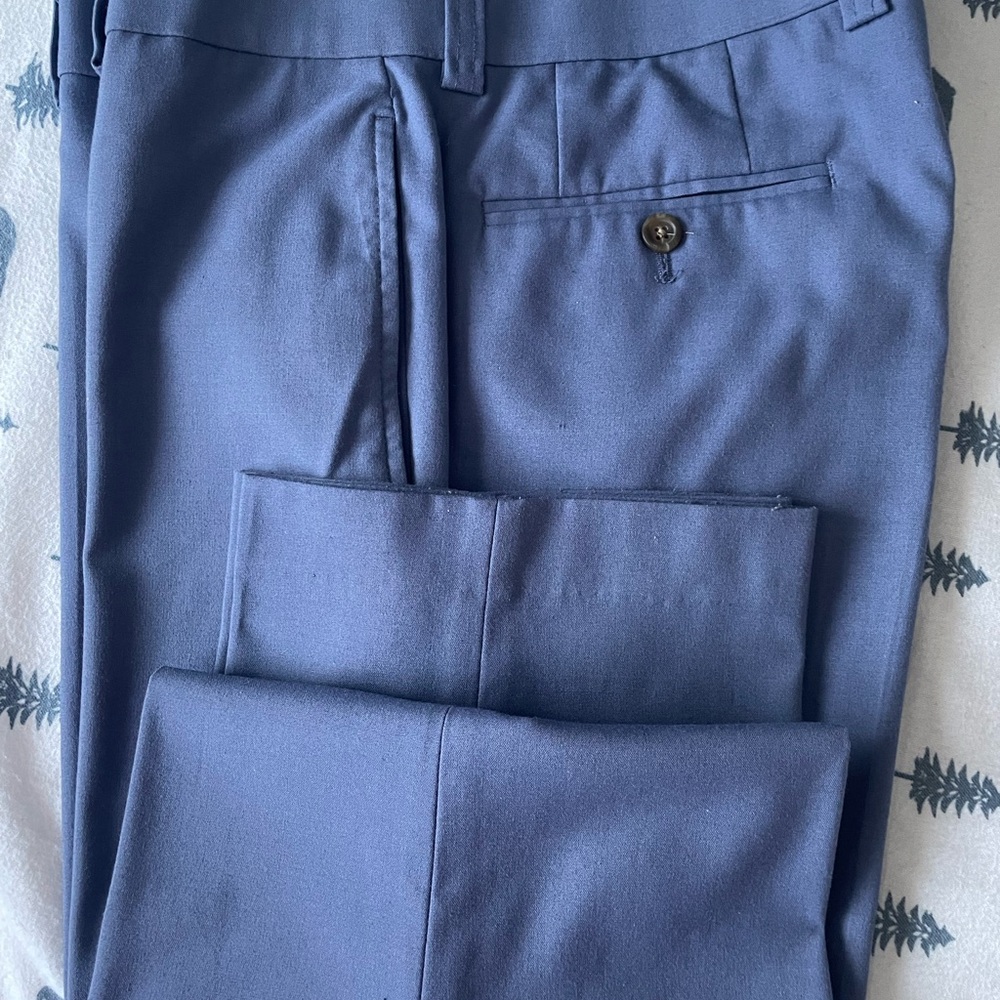Ralph Lauren Blue Dress Pants 32x30